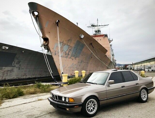 1988 BMW E32 735i with BBS wheels, H&R Bilstein shocks sport 1988 BMW 7-Series