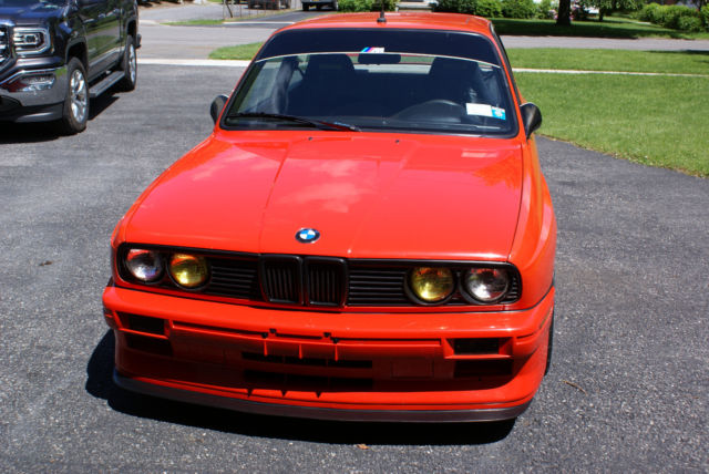1988 BMW Henna Red E30 M3 1988 BMW M3