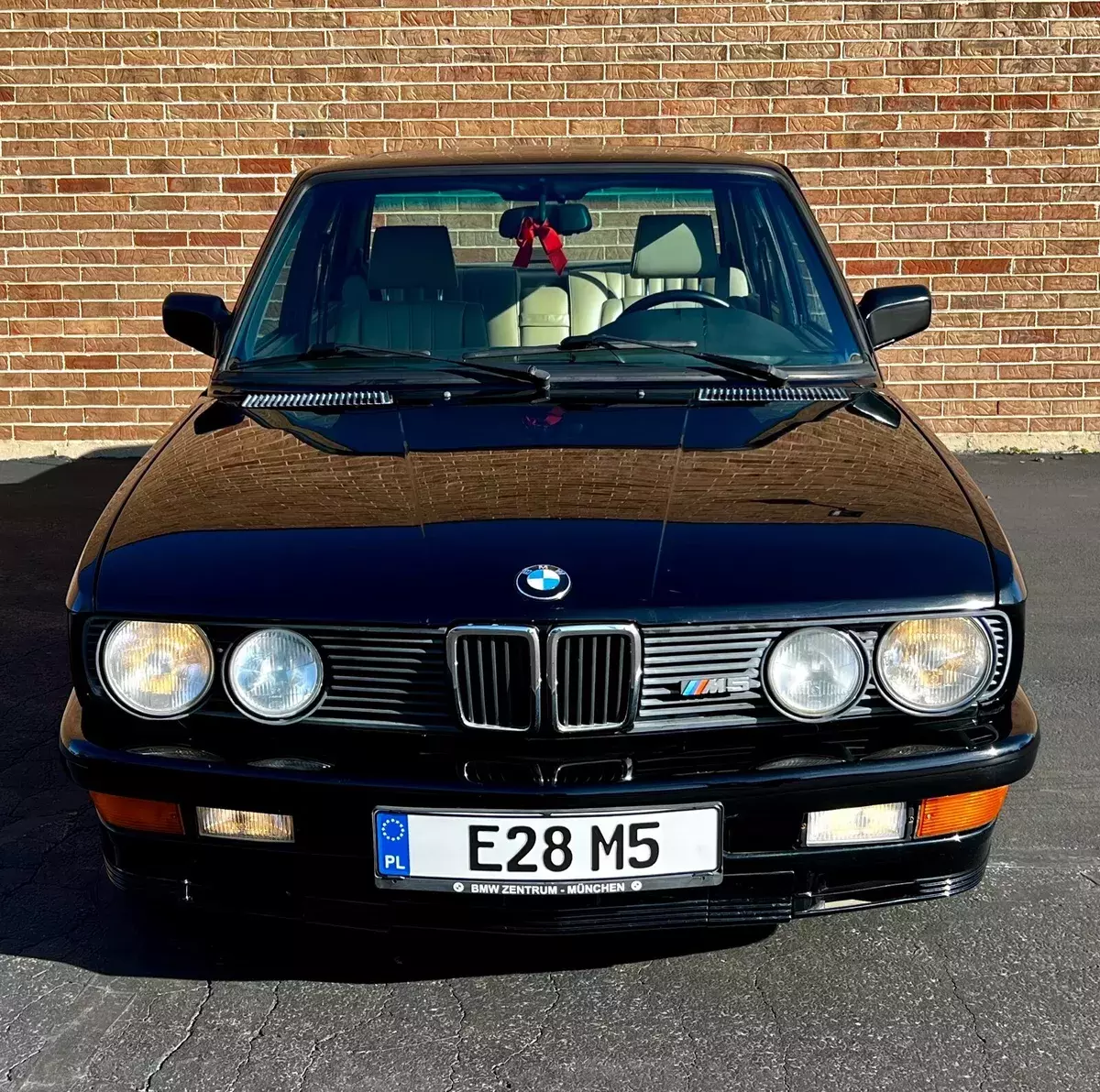 1988 BMW M5 Black 1988 BMW M5