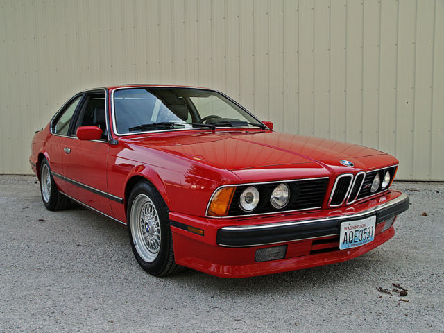 1988 BMW M6 1988 BMW M6