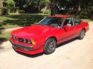 1988 BMW M6 - 175k - Red/Gray - Award Winner 1988 BMW M6 E24 - M