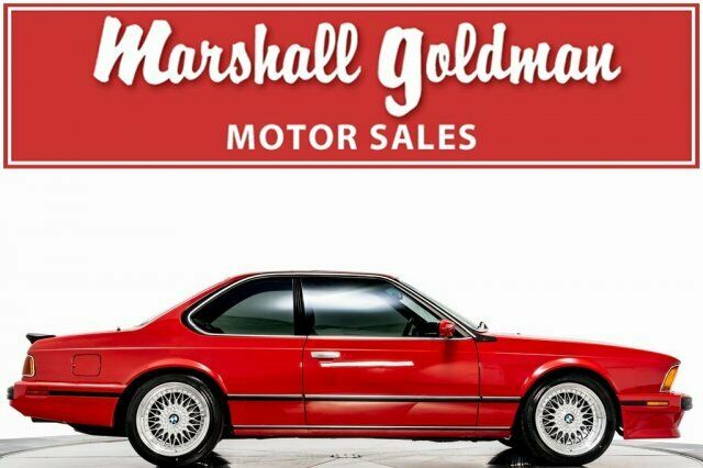1988 BMW M6 2D Coupe 3.5L I6 FI Manual 1988 BMW M6 --