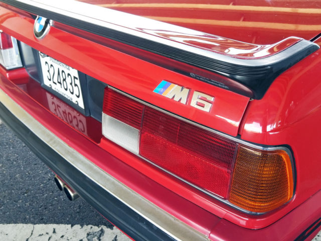 1988 BMW M6 - photo 5