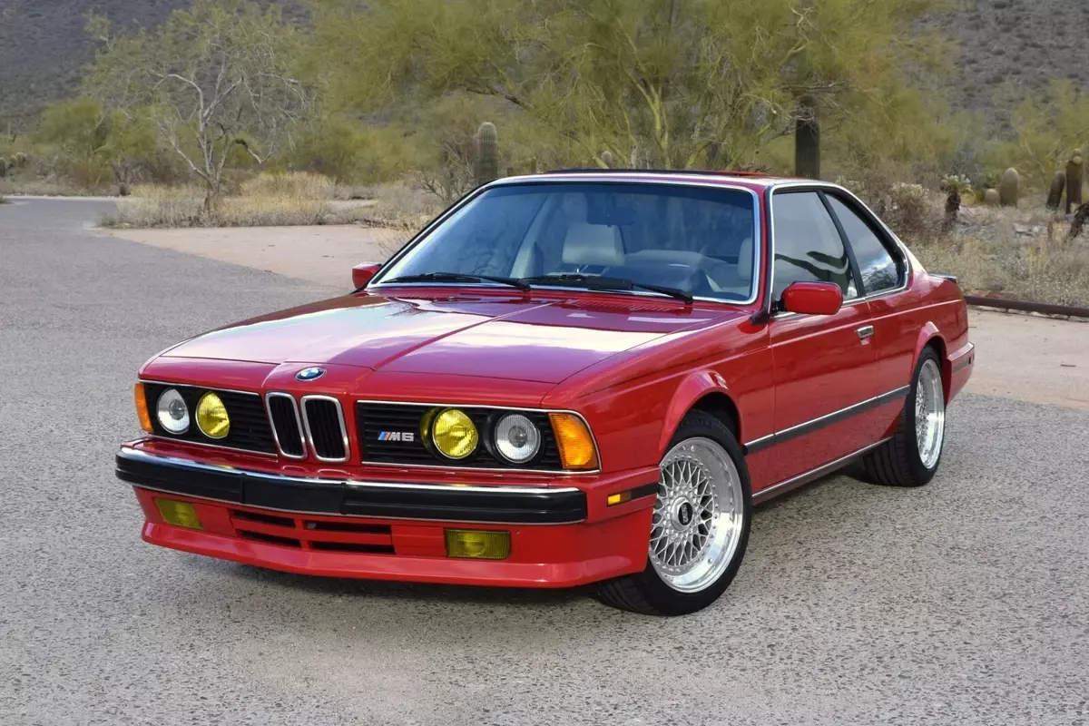 1988 BMW M6 - Exceptional Condition - 30 years of Service Records - 81k Mi 1988 BMW M6