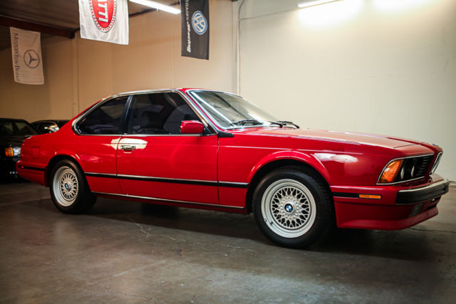 1988 BMW M6 Immaculate Condition One Owner e24 e28 M3 M5 1988 BMW M6