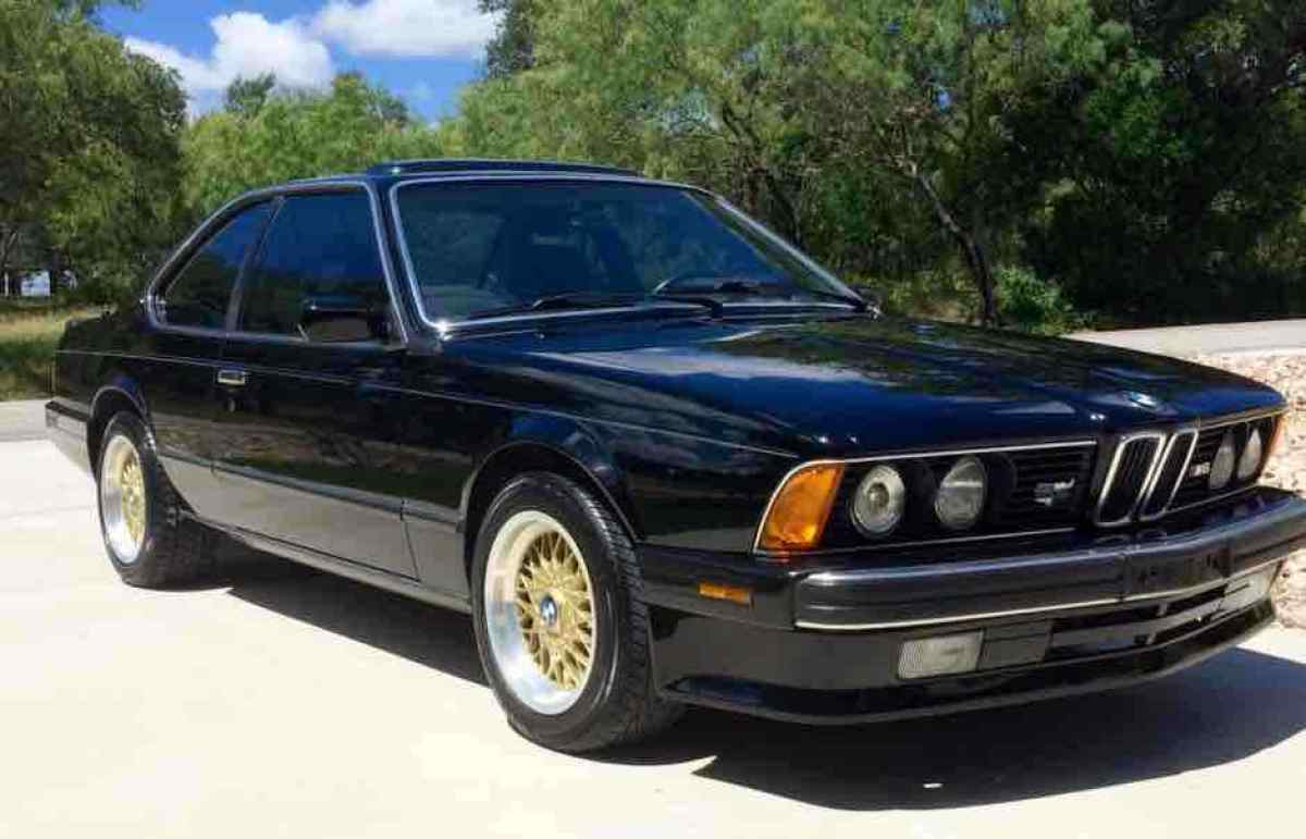 1988 BMW M6 black - photo 3