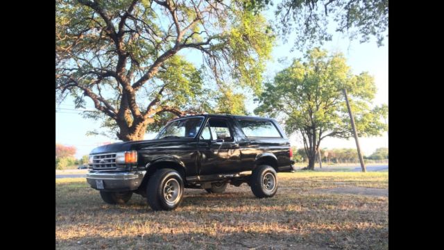 1988 Bronco Custom - 4.9L, 5 speed, base 1988 Ford Bronco Custom