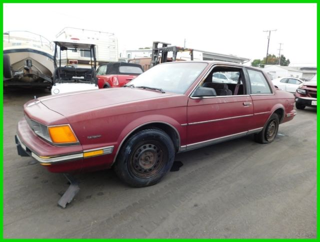 1988 Buick Century Limited Used 3.8L V6 12V Automatic NO RESERVE 1988 Buick Century Limited Coupe 2-Door
