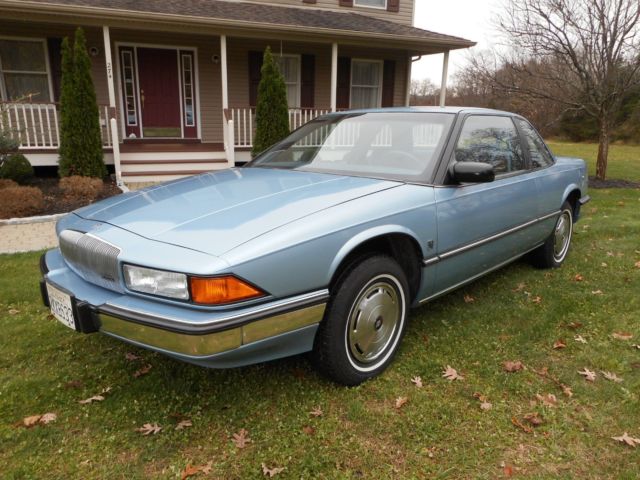1988 Buick Regal 14,000 orig miles, Ca car until 5 months ago 100% rust free 1988 Buick Regal