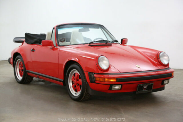 1988 Cabriolet Used 3.2L H6 12V Manual 1988 Porsche Carrera Cabriolet