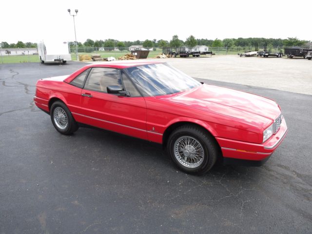 1988 Cadillac Allante 2dr Coupe Hard Top With Convertible 36K MILES 1988 Cadillac Allante