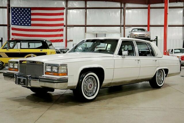 1988 Cadillac Brougham 64364 Miles Cotillion White Sedan 5.0L V8 Automatic 1988 Cadillac Brougham --