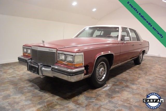 1988 Cadillac Brougham 73404 Miles 4D Sedan 5.0L V8 4BBL 4-Speed Automatic 1988 Cadillac Brougham --