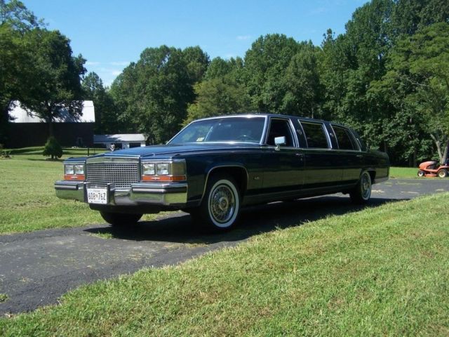 1988 Cadillac Fleetwood Brougham Limousine Coachwork by Maloney 1988 Cadillac Fleetwood