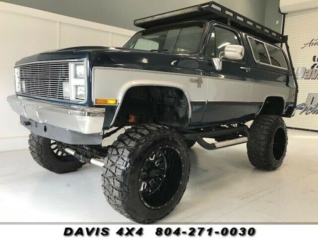 1988 CHEVROLET BLAZER 2dr K5 Silverado Square Body Classic Lifted 4x4 187246 Mil 1988 Chevrolet Blazer 2dr K5 Silverado Square Body Classic Lifted 4x4