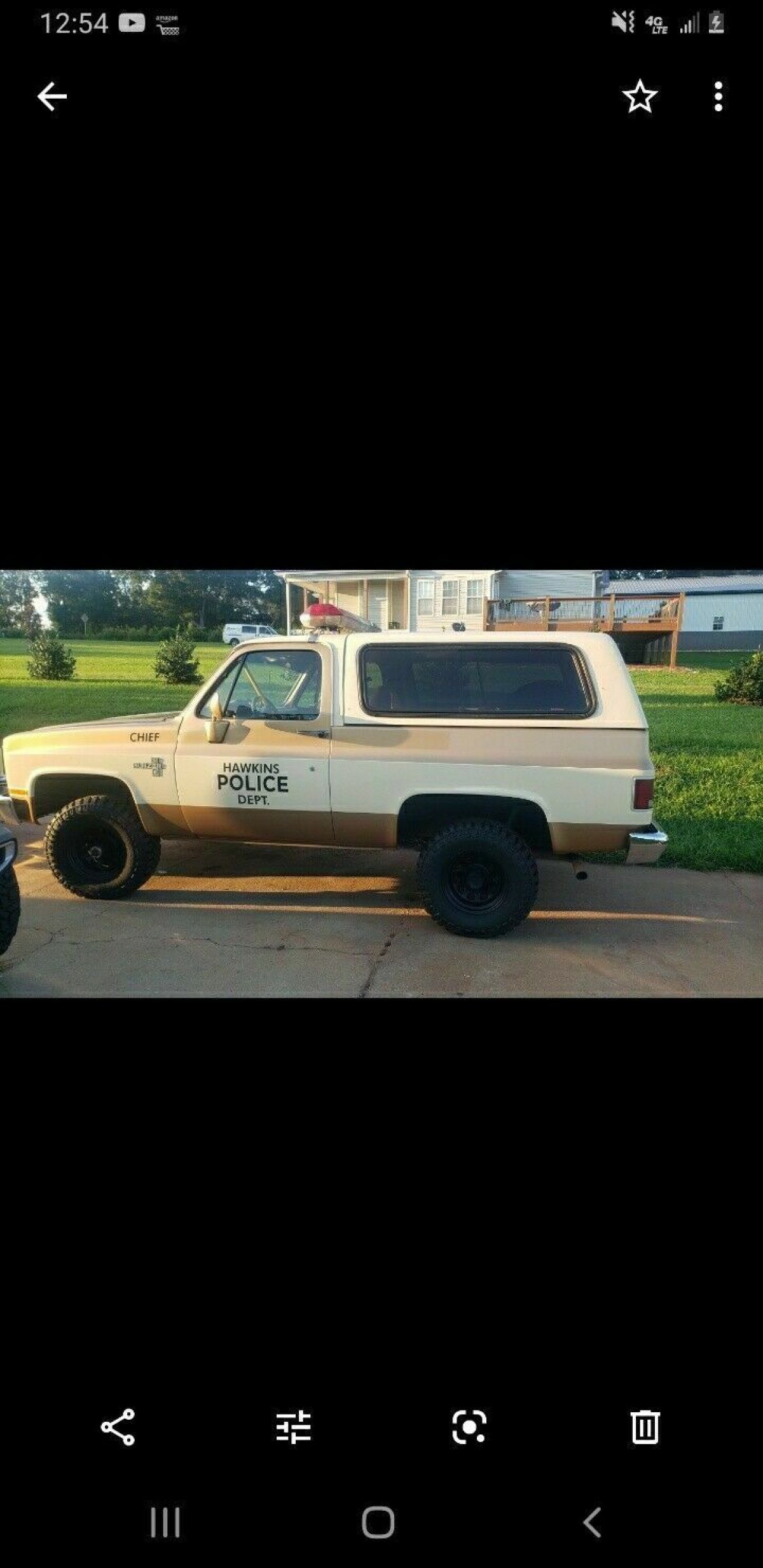 1988 Chevrolet Blazer k5 blazer stranger things hopper replica