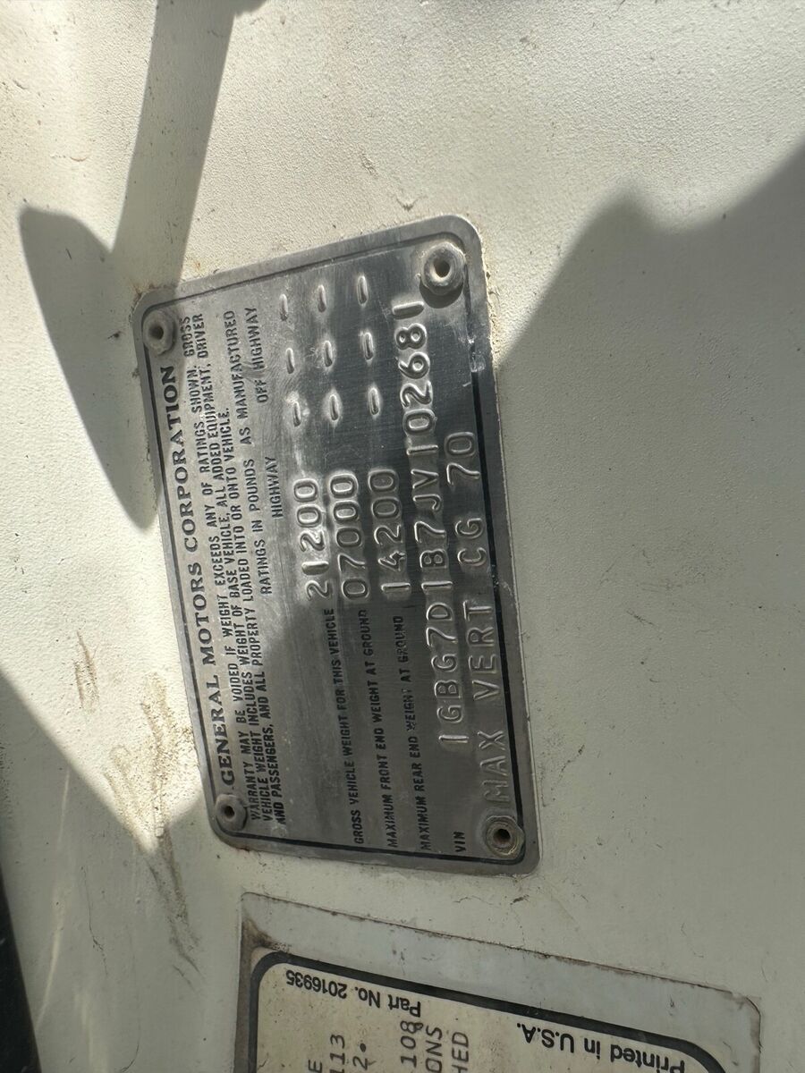 1988 Chevrolet Other Pickups C7D042 - photo 13