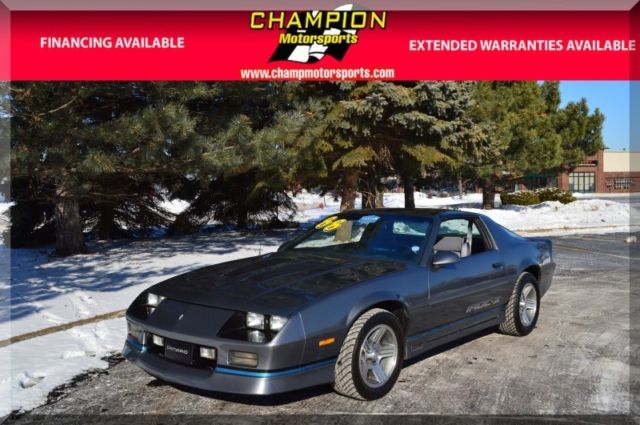 1988 Chevrolet Camaro IROC Z 102037 Miles Gray Coupe 5.7L A 1988 Chevrolet Camaro IROC Z --