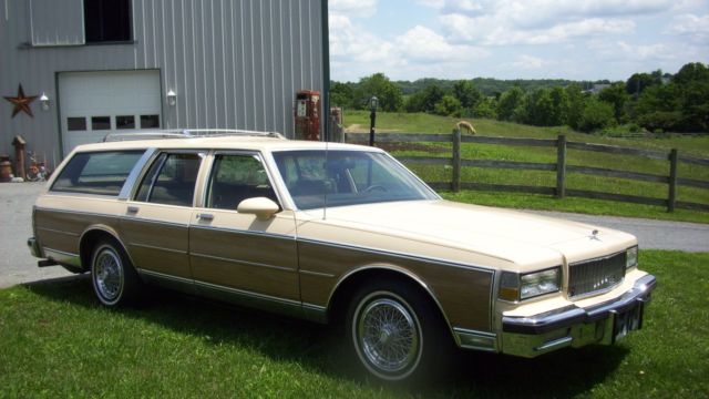 1988 Chevrolet Caprice Classic Sw 1988 Chevrolet Caprice