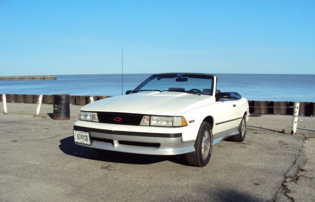 1988 CHEVROLET CAVALIER Z24 CONVERTIBLE 41,814 ORIG. MILES, 2 OWNER, RUST FREE 1988 Chevrolet Cavalier