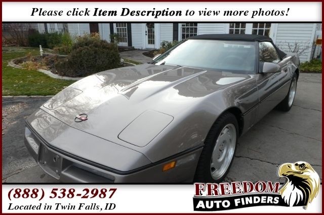 1988 Chevrolet Corvette Convertible