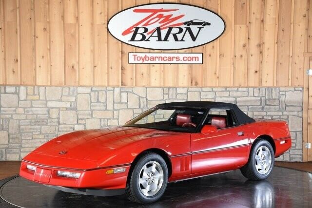 1988 Chevrolet Corvette Convertible Bright Red 2DR CONVERTIBLE Automatic 1988 Chevrolet Corvette Convertible
