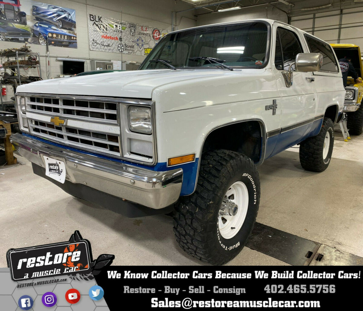 1988 Chevrolet Blazer K5 350ci V8, 4 Spd 4x4, 82K Miles, Removable Top
