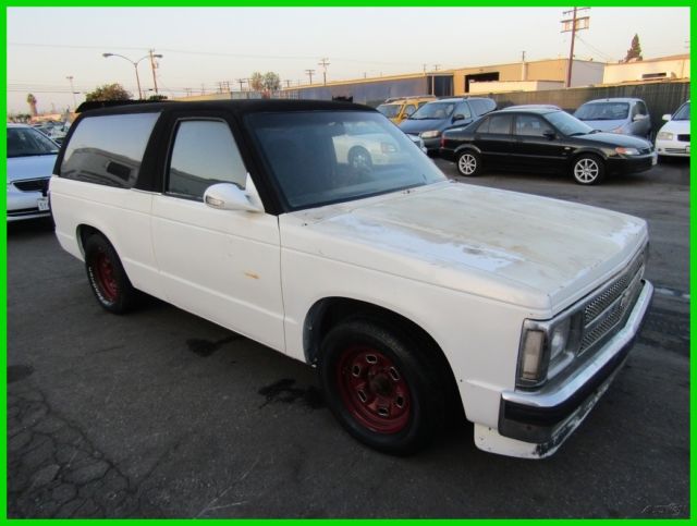 1988 Chevrolet S-10 Blazer Used 4.3L V6 12V Automatic NO RESERVE 1988 Chevrolet S-10