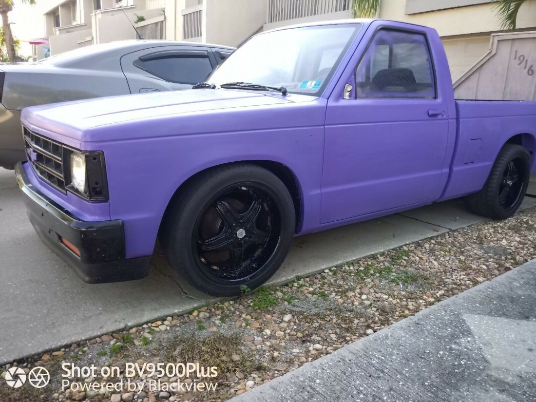 1988 Chevrolet S10 Pickup Purple RWD Manual S10 1988 Chevrolet S10 S10