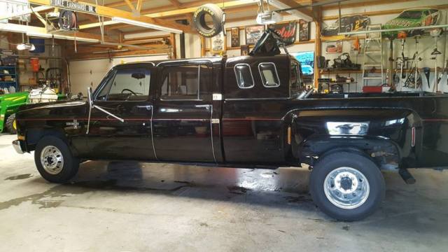 1988 Chevrolet Silverado Crew Cab Dually Sleeper Cab 1988 Chevrolet Silverado 3500