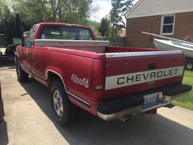 1988 Chevrolet Silverado K1500 1988 Chevrolet C/K Pickup 1500 Silverado