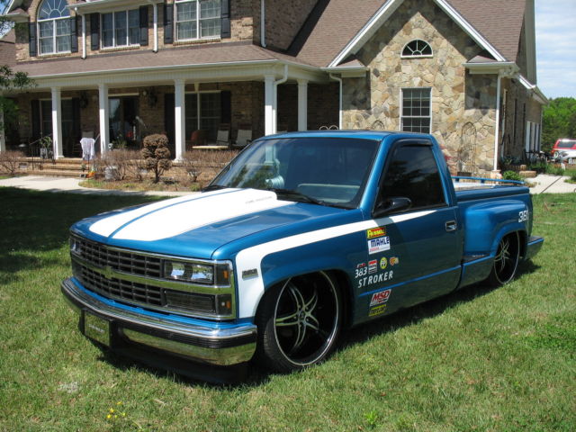 1988 CHEVY C1500 CUSTOM BAGGED TRUCK----L@@K--!!!!! 1988 Chevrolet C/K Pickup 1500