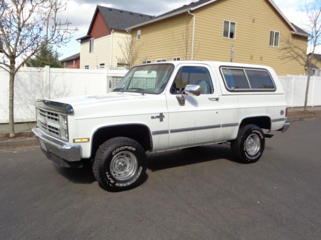 1988 Chevy K5 Blazer Jimmy GMC 1500 1987 1973 1989 1990 1991 1992 1993 k10 v10 1988 Chevrolet Blazer SILVERADO