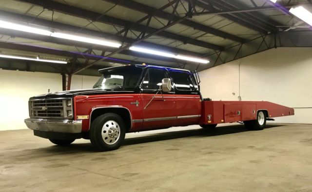 1988 Chevy Silverado 3500 3+3 Car Hauler Hodges Bed 1988 Chevrolet Silverado 3500 3+3