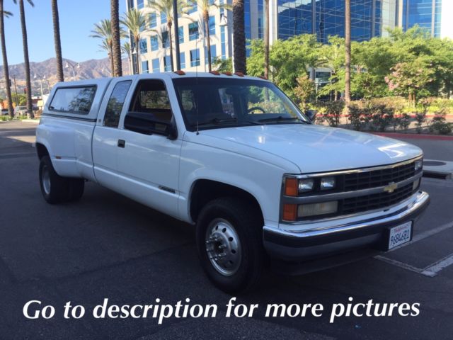 1988 CHEVY SILVERADO 3500 DUALLY CHEVROLET BIG BLOCK 454 7.4 LITER RUST FREE 1988 Chevrolet Silverado 3500
