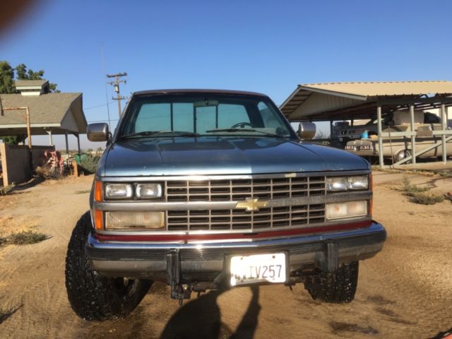 1988 Chevrolet Silverado 1500 Blue - photo 2
