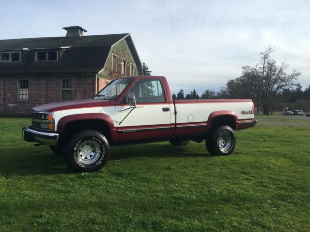 1988 Chevy Silverado LIFTED 454 4X4 K3500 1TON RUST FREE WORLDWIDE NO RESERVE 1988 Chevrolet Silverado 3500 Silverado 3500