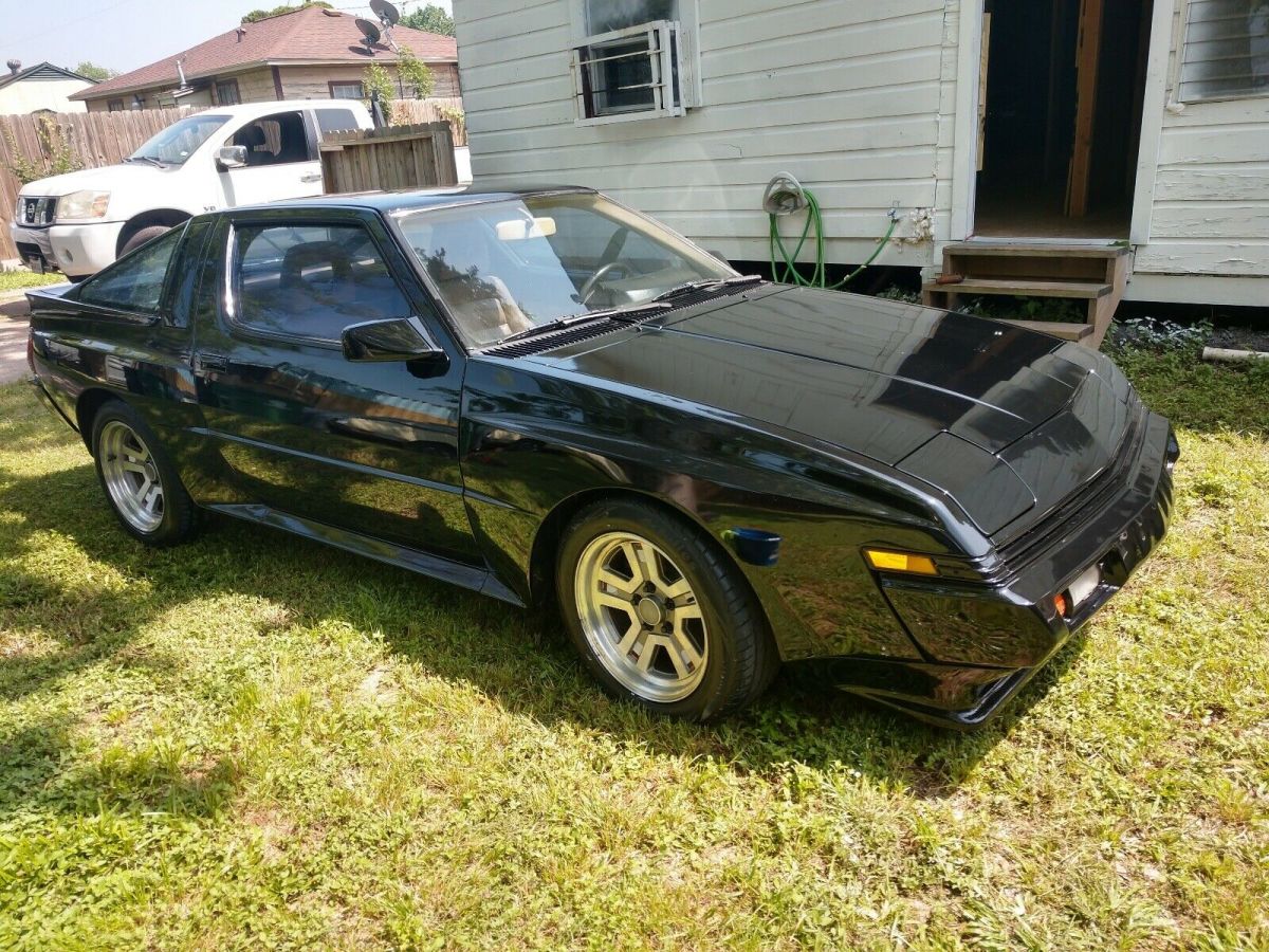 1988 Chrysler Conquest Hatchback Black RWD Manual TSI 1988 Chrysler Conquest TSI