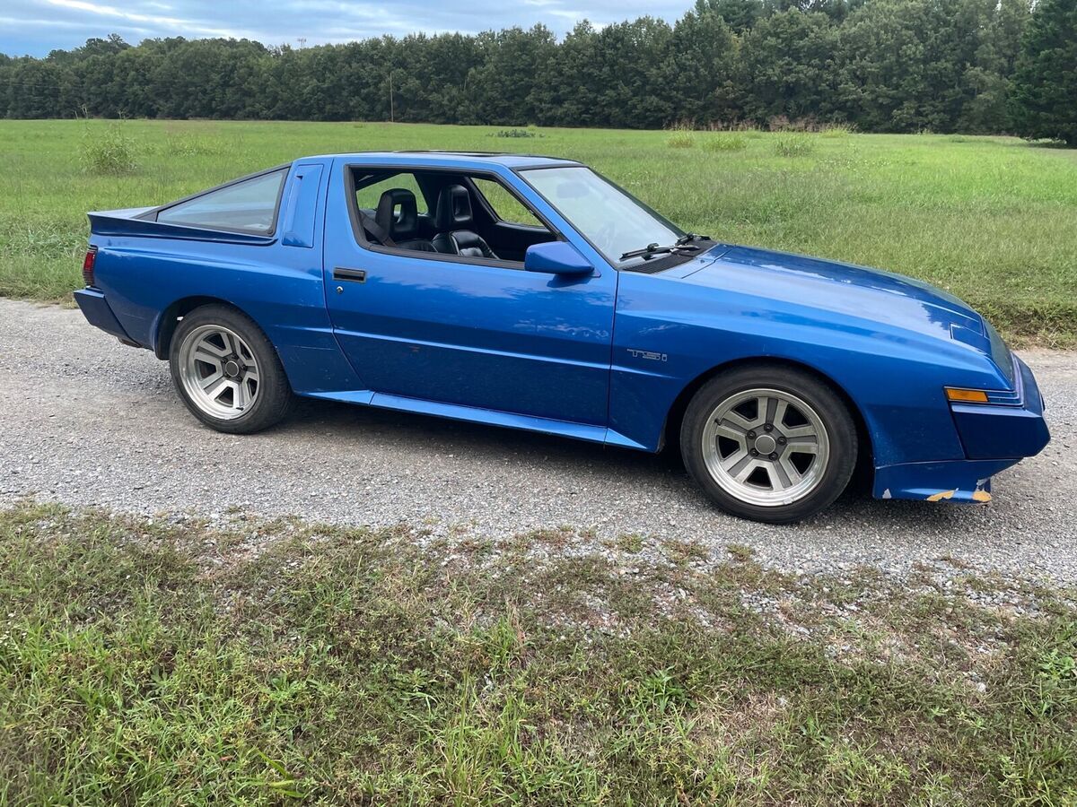 1988 Chrysler Conquest Hatchback Blue RWD Manual TSI 1988 Chrysler Conquest TSI