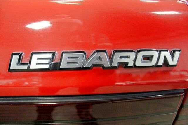 1988 Chrysler LeBaron - photo 12