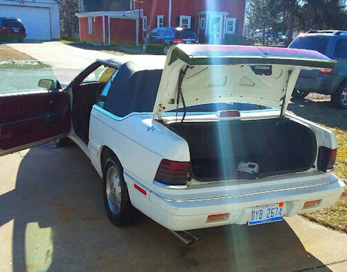 1988 Chrysler LeBaron 2 Door Convertible - photo 10