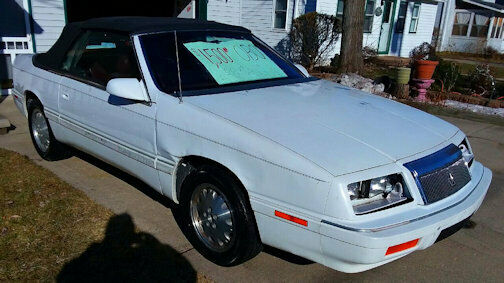 1988 Chrysler LeBaron 2 Door Convertible - photo 9