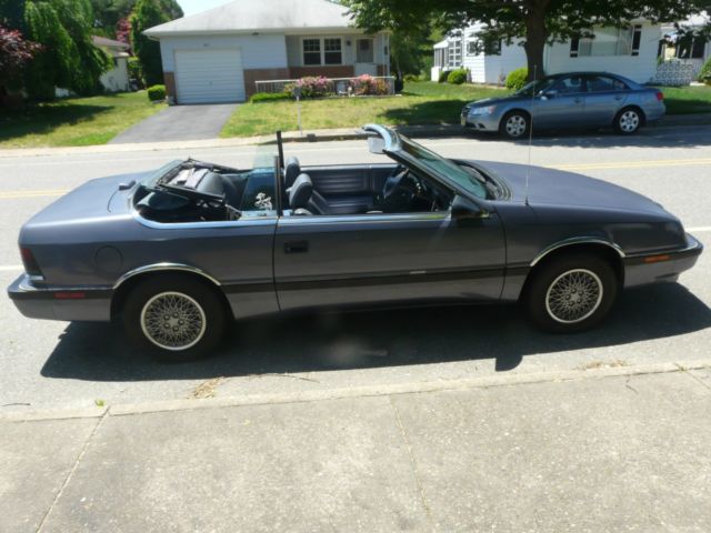 1988 Chrysler LeBaron Convertable Good Condition 1988 Chrysler LeBaron Convertable