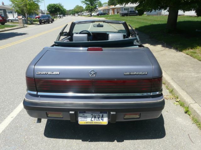 1988 Chrysler LeBaron Convertable - photo 2