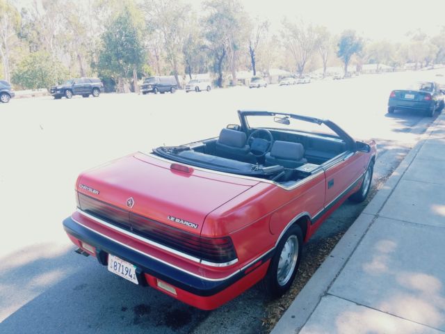 1988 Chrysler LeBaron - photo 7