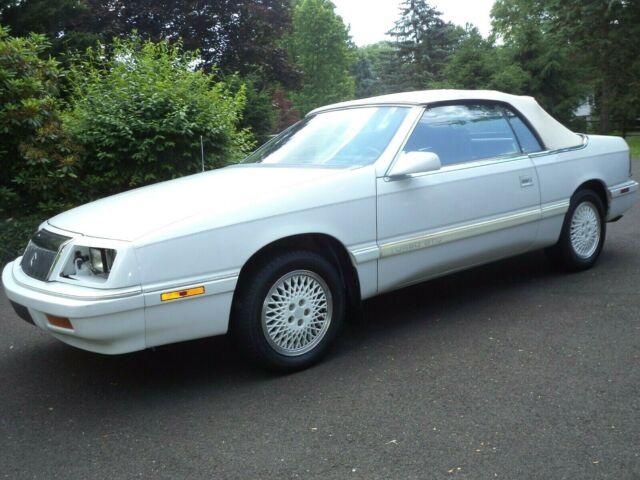 1988 CHRYSLER LEBARON GTC TURBO CONVERTIBLE "FACTORY SPRING SPECIAL" Option Pack 1988 Chrysler LeBaron