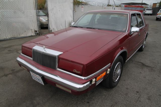 1988 Chrysler New Yorker Landau Automatic 6 Cylinder NO RESERVE 1988 Chrysler New Yorker Landau