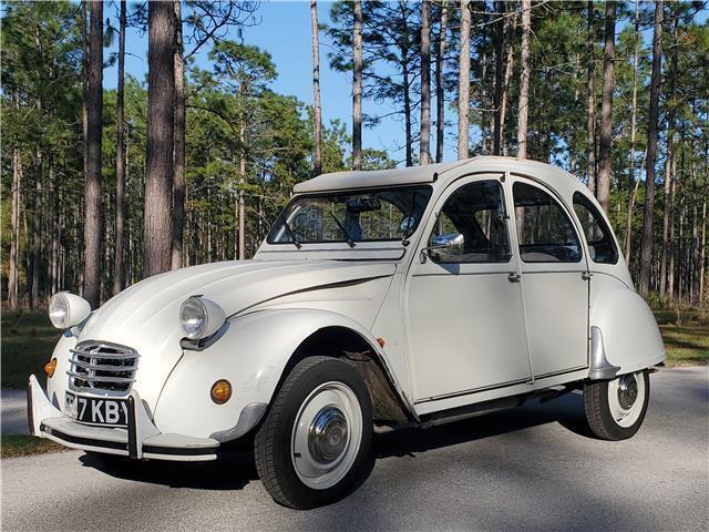 1988 CITROEN 2CV-6 SOLID RUST FREE== DR. OWNED NICE CONDITION 1988 CITROEN 2CV6
