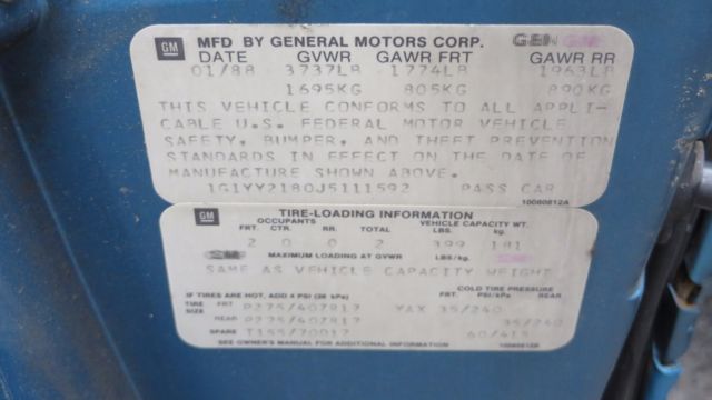 1988 Chevrolet Corvette --Targa - photo 5