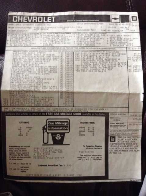 1988 Chevrolet Corvette Convertible - photo 3